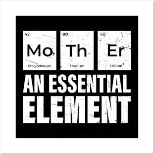 Womens Mother Periodic Table Elements of a Mother's Day Posters and Art
